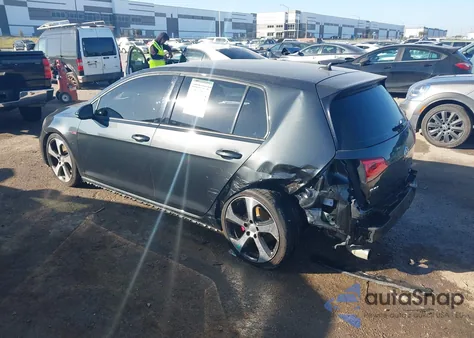 2015 Volkswagen Golf Gti 2.0T S 4-Door из США, поврежденный, VIN 3VW5T7AU5FM014826